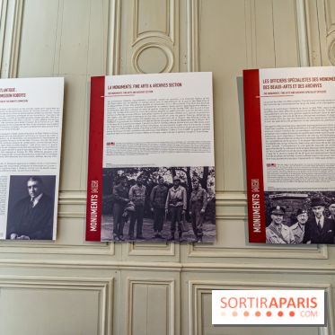 Exposition Monuments Men au Château de la Roche-Guyon - les photos