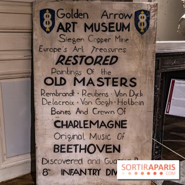 Exposition Monuments Men au Château de la Roche-Guyon - les photos