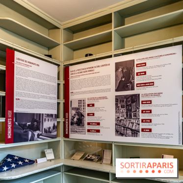Exposition Monuments Men au Château de la Roche-Guyon - les photos