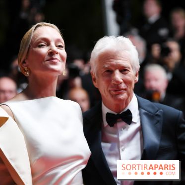 ©Rachid Bellak - Cannes 2024 : Tapis Rouge - Oh, Canada - Uma Thurman et Richard Gere