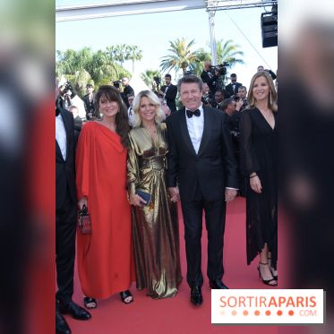 ©Rachid Bellak - Cannes 2024 : Tapis Rouge - Emilia Pérez - Laura Tenoudji et Christian Estrosi