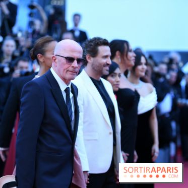 ©Rachid Bellak - Cannes 2024 : Tapis Rouge - Emilia Pérez - Selena Gomez, Jacques Audiard, Zoe Saldana, Édgar Ramírez and Karla Sofía Gascón