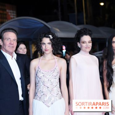 ©Rachid Bellak - Cannes 2024 : Tapis Rouge - The Substance - Dennis Quaid, Coralie Fargeat, Margaret Qualley et Demi Moore