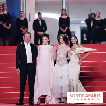 ©Rachid Bellak - Cannes 2024 : Tapis Rouge - The Substance - Dennis Quaid, Coralie Fargeat, Margaret Qualley et Demi Moore