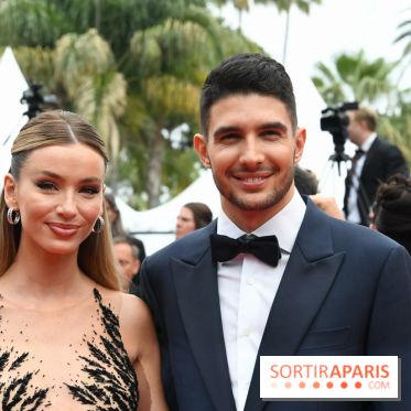 ©Rachid Bellak - Cannes 2024 : Tapis Rouge - The Apprentice - Flavy Barla et Esteban Ocon