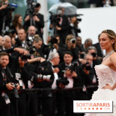 ©Rachid Bellak - Cannes 2024 : Tapis Rouge - The Apprentice - Candice Swanepoel 