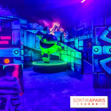 La Tête dans les Nuages - la Défense - Laser Game Pac Man