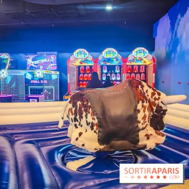 La Tête dans les Nuages - la Défense - taureau mécanique