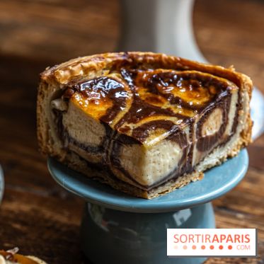 Nèulo Pâtisserie,le Paradis du flan par Pierre Jean Quinonero -  flan marbré