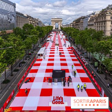 Grand pique nique des Champs-Élysées - photos
