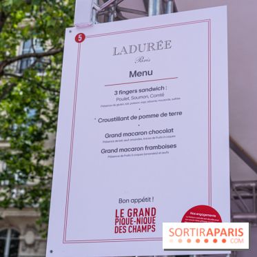 Grand pique nique des Champs-Élysées - photos