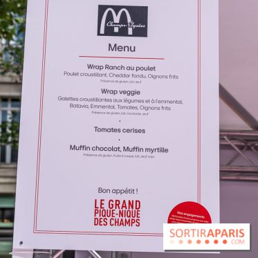 Grand pique nique des Champs-Élysées - photos