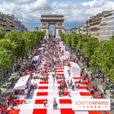 Grand pique nique des Champs-Élysées - photos