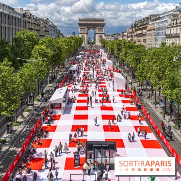 Grand pique nique des Champs-Élysées - photos