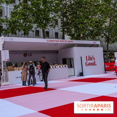 Grand pique nique des Champs-Élysées - photos