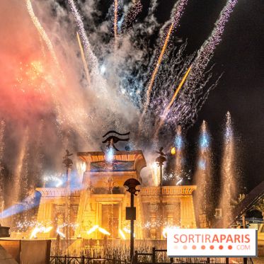 Parc Astérix : inauguration de la Tour Numérobis avec Jamel Debbouze