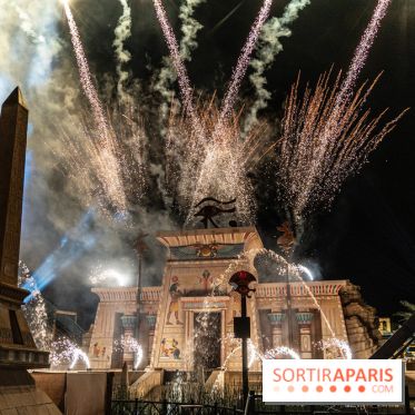 Parc Astérix : inauguration de la Tour Numérobis avec Jamel Debbouze  -  A7C5307