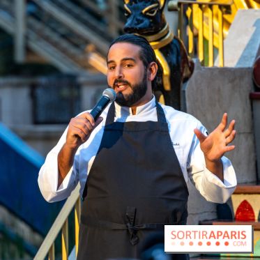 Parc Astérix : inauguration de la Tour Numérobis avec Jamel Debbouze  -  Mohamed Cheikh