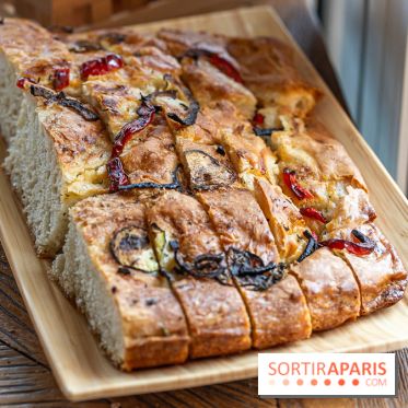 Le brunch maison de l'Auberge des 3 Hameaux, le fantastique brunch des Yvelines -  focaccia 