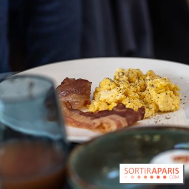 Le brunch maison de l'Auberge des 3 Hameaux, le fantastique brunch des Yvelines -  oeufs brouillés bacon