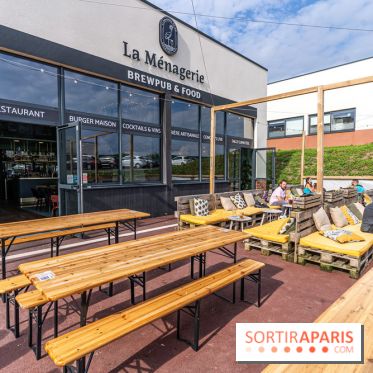 Le meilleur Burger de France 2024 à la Ménagerie du roi par Anthony Pautrat -  terrasse