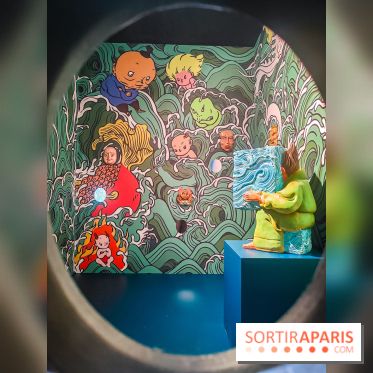 Oh my Gods, l'exposition de Wenna qui nous plonge dans des mondes merveilleux au musée en Herbe - IMG20240605114819