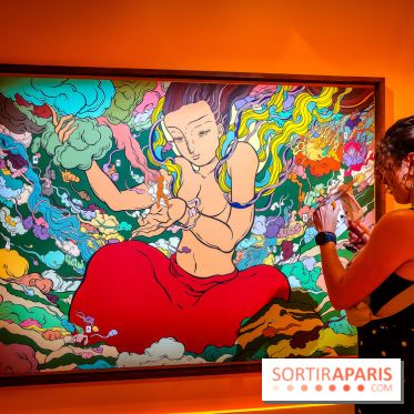 Oh my Gods, l'exposition de Wenna qui nous plonge dans des mondes merveilleux au musée en Herbe - IMG20240605113955