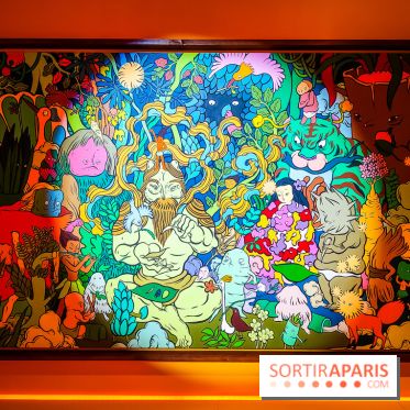 Oh my Gods, l'exposition de Wenna qui nous plonge dans des mondes merveilleux au musée en Herbe - IMG20240605114313