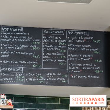 Hoa Cà Phê, le Coffee Shop Vietnamin du 11e à Paris -  carte - menu