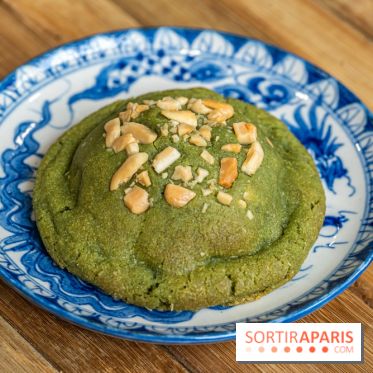 Hoa Cà Phê, le Coffee Shop Vietnamin du 11e à Paris -  Cookie pandan