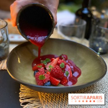 Blossom, Sofitel Paris le Faubourg 2024 - Soupe fruits rouges