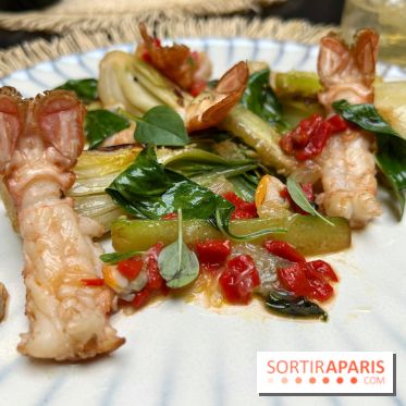 Blossom, Sofitel Paris le Faubourg 2024 - Langoustines et coques