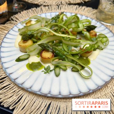 Blossom, Sofitel Paris le Faubourg 2024 - Gnocchis et asperges