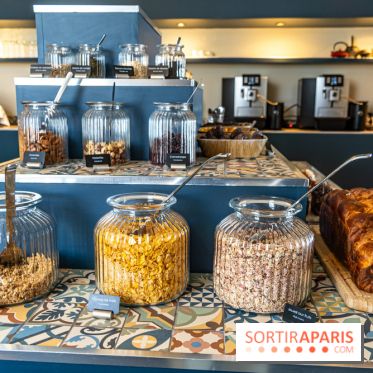 Le Brunch à volonté du belvédère au Domaine de la Corniche dans les Yvelines - photos -  céréales