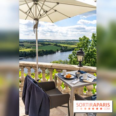 Le Brunch à volonté du belvédère au Domaine de la Corniche dans les Yvelines - photos -  terrasse