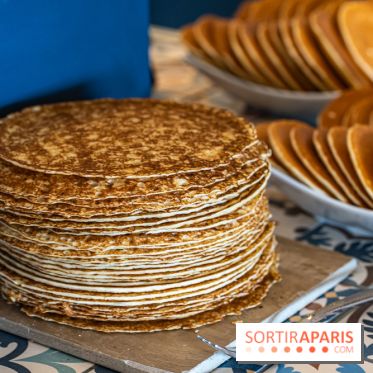 Le Brunch à volonté du belvédère au Domaine de la Corniche dans les Yvelines - photos -  crêpes