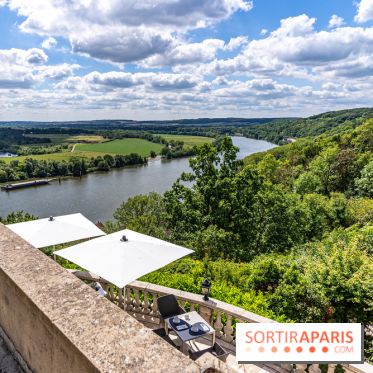 Le Brunch à volonté du belvédère au Domaine de la Corniche dans les Yvelines - photos -  vallée de la Seine