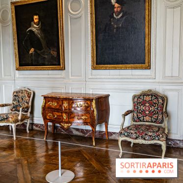 Le Château de la Roche Guyon, le château troglodyte dans le Val-d'Oise - 95 -  mobilier