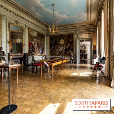 Le Château de la Roche Guyon, le château troglodyte dans le Val-d'Oise - 95 -  salon