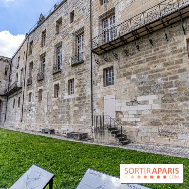 Le Château de la Roche Guyon, le château troglodyte dans le Val-d'Oise - 95 -  terrasse