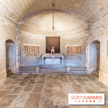 Le Château de la Roche Guyon, le château troglodyte dans le Val-d'Oise - 95 -  chapelle