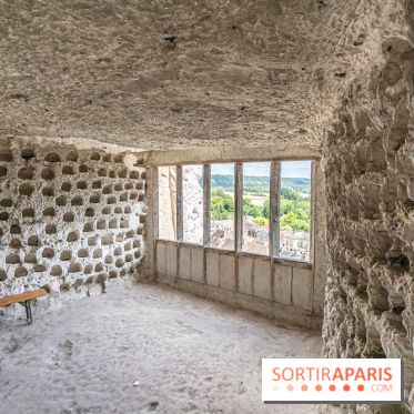 Le Château de la Roche Guyon, le château troglodyte dans le Val-d'Oise - 95 -  pigeonnier