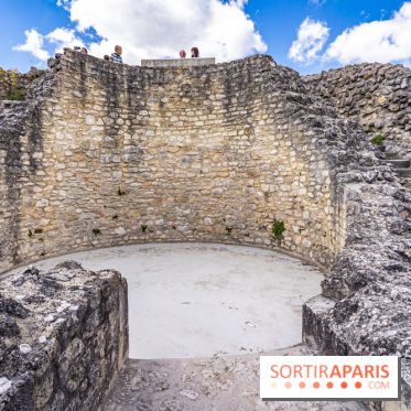 Le Château de la Roche Guyon, le château troglodyte dans le Val-d'Oise - 95 -  donjon