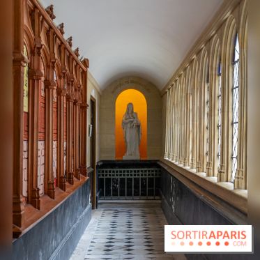 Le Château de la Roche Guyon, le château troglodyte dans le Val-d'Oise - 95 -  chapelle