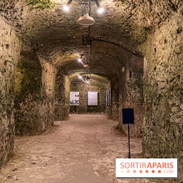 Le Château de la Roche Guyon, le château troglodyte dans le Val-d'Oise - 95 -  sous-terrains