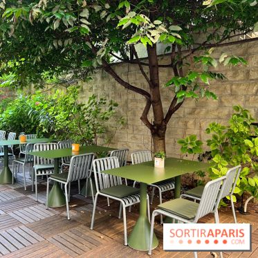 Hôtel Rosalie - Patio terrasse