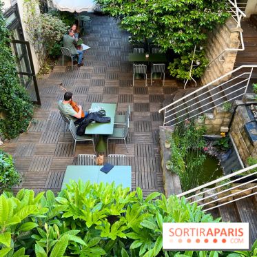 Hôtel Rosalie - Patio terrasse