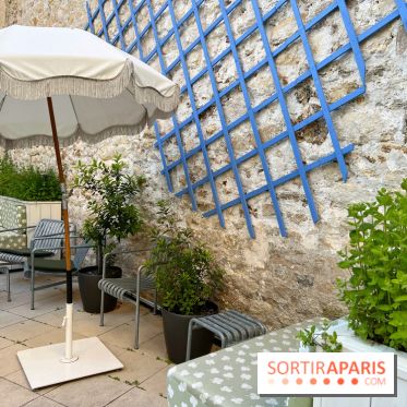 Hôtel Rosalie - Patio terrasse