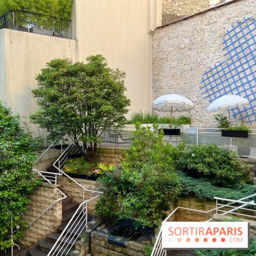 Hôtel Rosalie - Patio terrasse