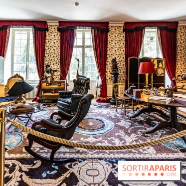 Maison Jean Cocteau à Milly-la-Forêt en Essonne - photos -  salon